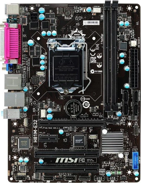 MSI H81M-E32 (Intel 1150)