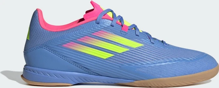 adidas F50 League IN blue fusion/lucid lemon/lucid pink