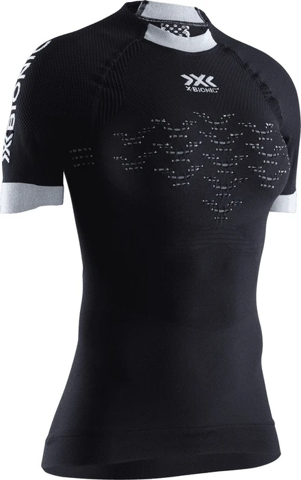 X-Bionic The Trick 4.0 Laufshirt kurzarm opal black/arctic white (Damen)