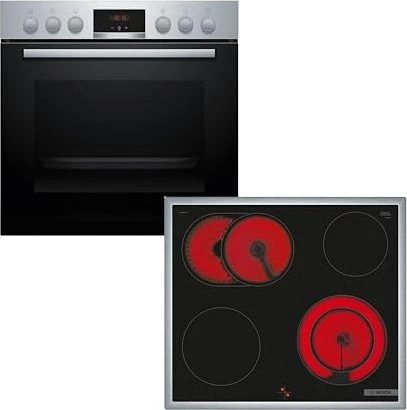 Bosch Serie 4 HND411LR63 Einbauherd-Set