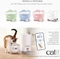 Catit PIXI Trinkbrunnen, LED-Statusanzeige, Trockenlaufschutz, Edelstahleinsatz, 2.5l, weiß Vorschaubild