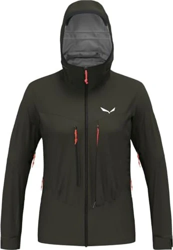 Salewa Sella 3L Powertex Funktionsjacke green/dark olive (Damen)