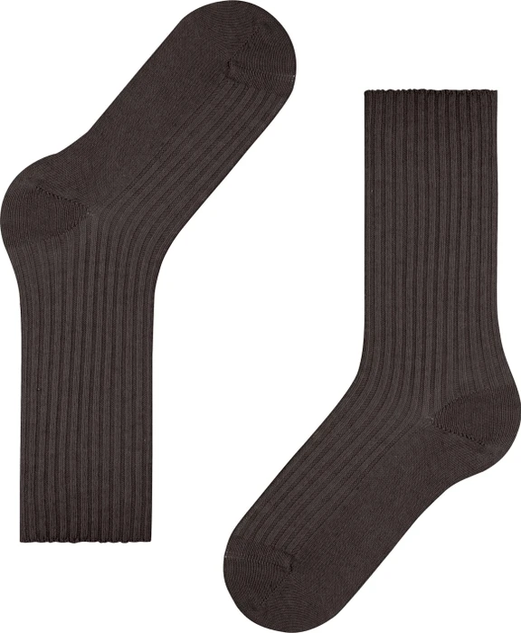 Falke Cosy Wool Boot Socken dark brown (Damen)