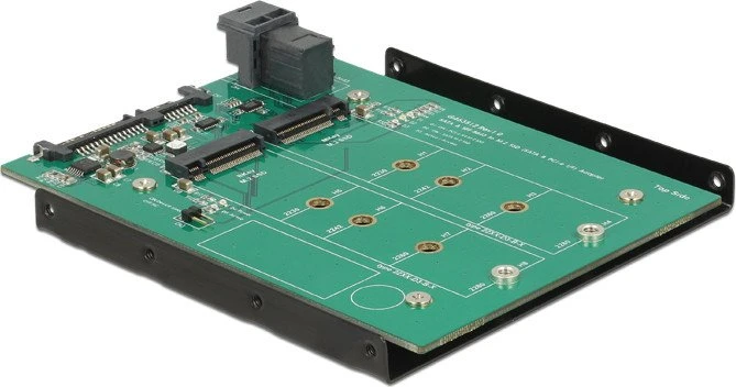 DeLOCK U.2 miniSAS HD -> M.2 PCIe, SATA -> M.2 SATA