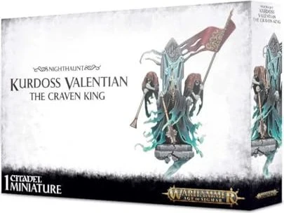 Games Workshop Warhammer Age of Sigmar - Nighthaunt - Kurdoss Valentian The Craven King