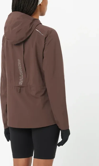 Salomon Bonatti Trail Funktionsjacke coffee bean (Damen)