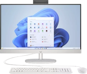 HP All-in-One 27-cr0375ng, weiß, Ryzen 7 7730U, 16GB RAM, 1TB SSD