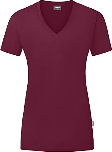 Jako Organic T-Shirt kurzarm maroon (Damen)