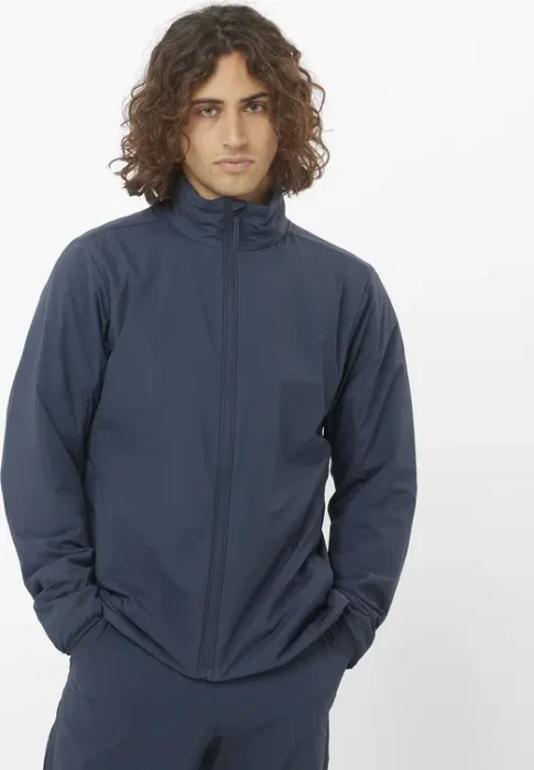 Salomon Mountain Flex Funktionsjacke blue nights (Herren)