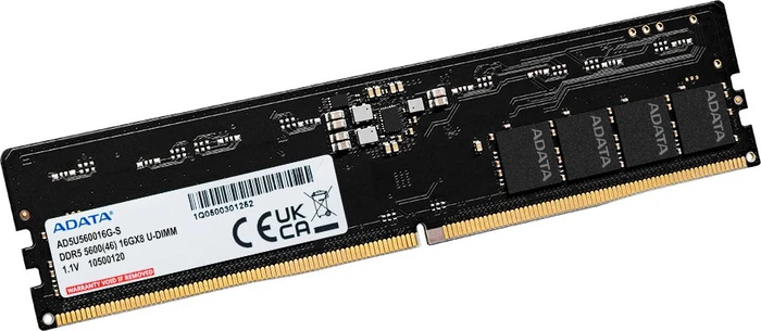 ADATA UDIMM 16GB, DDR5-5600, CL46-45-45, X8, tray