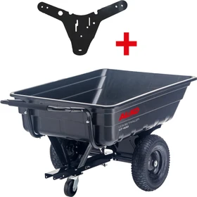 AL-KO Comfort CT 400 Combi Trailer für Rasentraktor