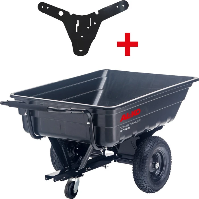 AL-KO Comfort CT 400 Combi Trailer für Rasentraktor