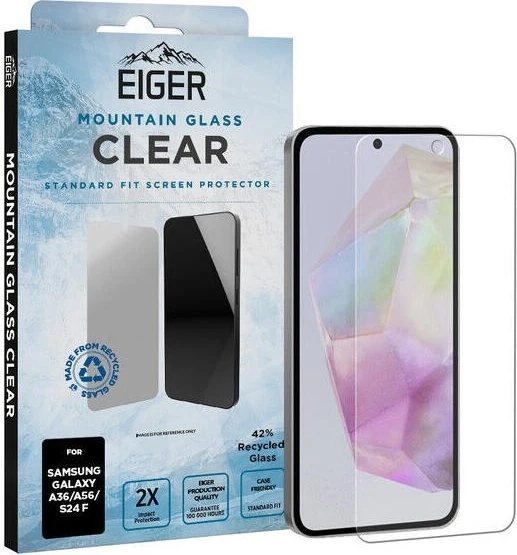 Eiger Mountain Glass Clear für Samsung Galaxy A56/A36