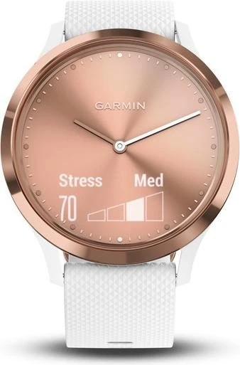 Garmin vivomove HR Aktivitäts-Tracker rosegold/weiß