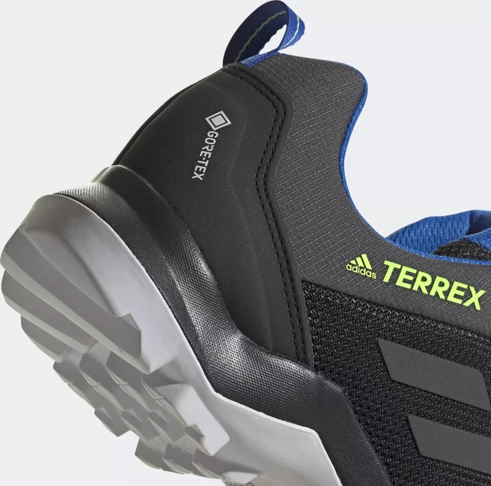 adidas Terrex AX3 GTX core black/dgh solid grey/signal green (Herren)
