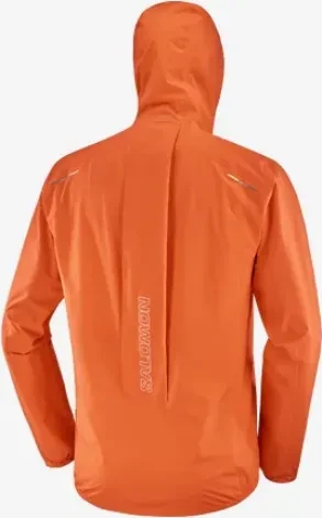 Salomon Bonatti Trail Laufjacke cherry tomato (Herren)