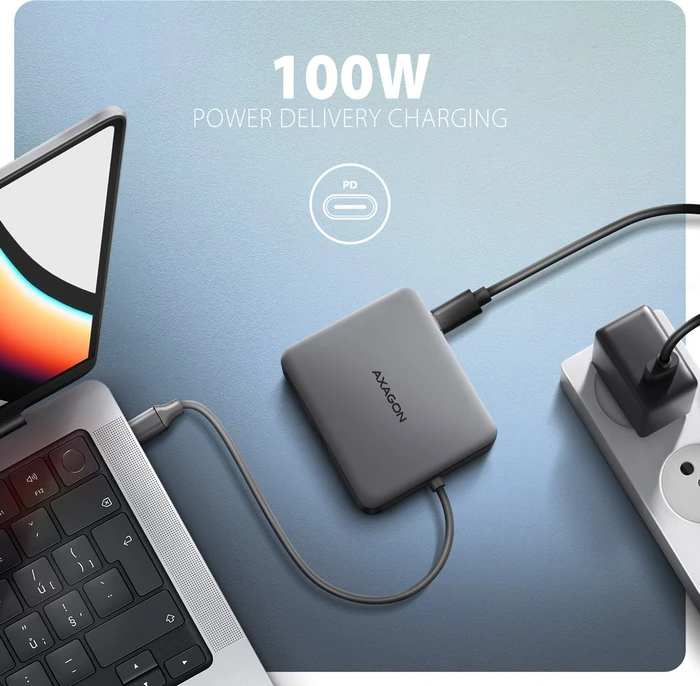 Axagon 5in1 Hub, USB-C 3.0 [Stecker]