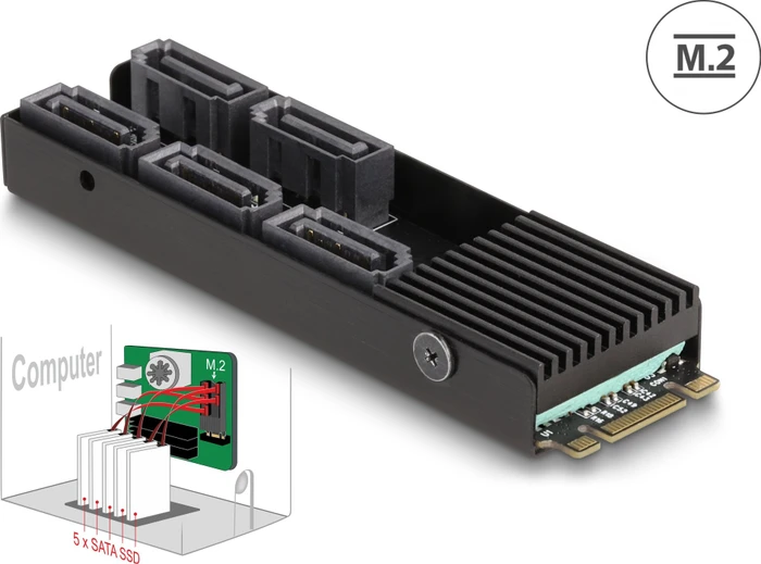 DeLOCK M.2 to SATA Converter