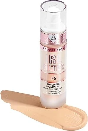 Revolution Beauty IRL Filter Longwear Foundation F5, 23ml