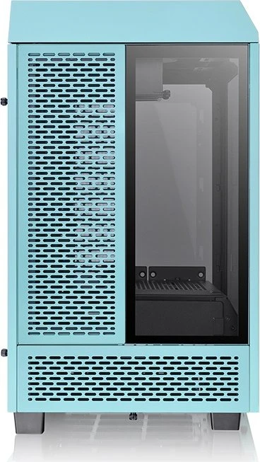 Thermaltake The Tower 100 Turquoise, türkis, Glasfenster, Mini-ITX
