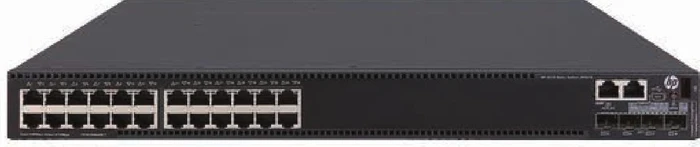 HP FlexNetwork 5510 HI 24G Rackmount Gigabit Managed Switch, 24x RJ-45, 4x SFP+, 1x Erweiterungsslot
