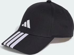 adidas 3-Streifen New Logo Baseball Kappe schwarz/weiß