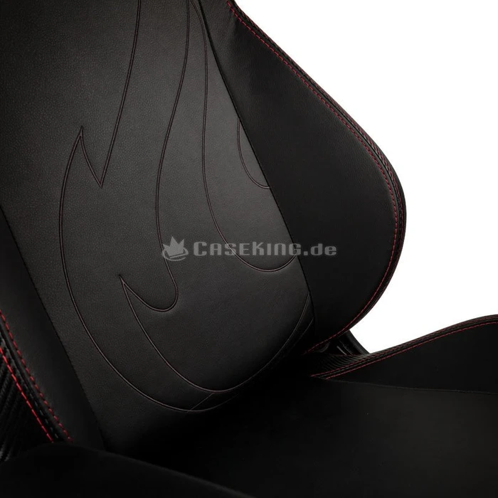 Nitro Concepts S300 EX Stealth Carbon Black Bürostuhl, schwarz