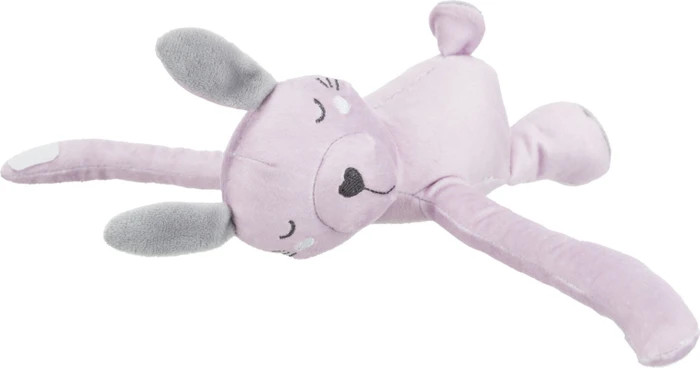 Trixie Kuschel-Set Junior mit Decke und Spielzeug, 75x50cmflieder, grau