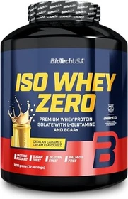 BioTech USA Iso Whey Zero Katalanische Karamellcreme 1816g