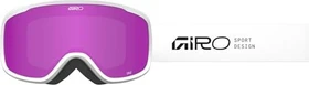 Giro Cruz white stacked/amber pink