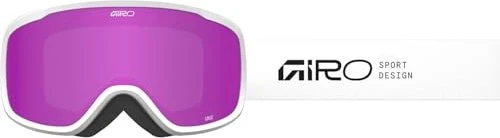 Giro Cruz white stacked/amber pink