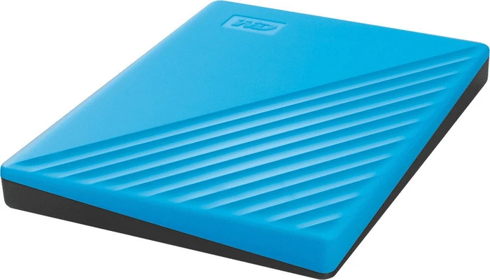 Western Digital WD My Passport Portable Storage, blau, 2TB, USB 3.0 Micro-B