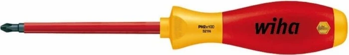 Wiha SoftFinish electric 321N Kreuzschlitz Schraubendreher, PH0x60mm