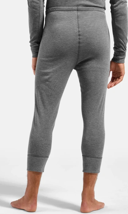 Odlo Active Warm Eco Hose 3/4 odlo steel grey melange (Herren)
