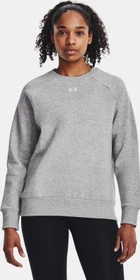 Under Armour Rival Fleece Sweatshirt mod grey light heather/white (Damen)