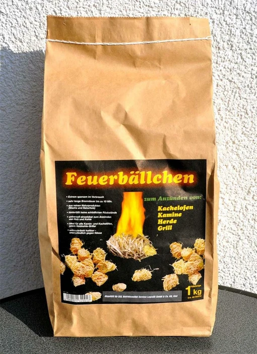 EiFi Feuerbällchen Grillanzünder, 1kg