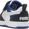 Puma Rebound V6 Lo puma white/feather gray/puma black (Junior) Vorschaubild