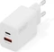 Digitus USB Charger 1x USB-C 1x USB-A 20W weiß Vorschaubild