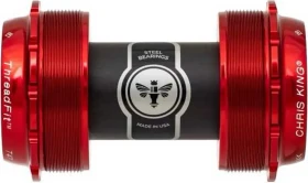 Chris King 30mm Stahl Pressfit Innenlager rot