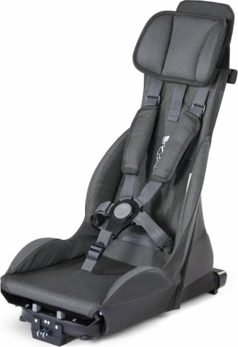 Croozer Yuuna Premium Fahrradanhänger Babysitz moonlight black
