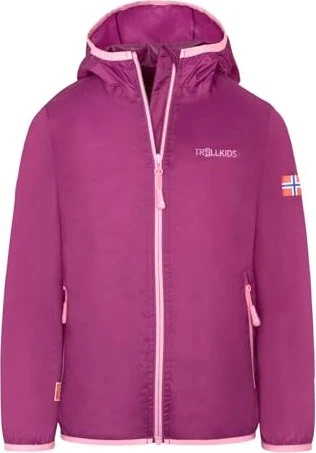 Trollkids Trolltunga Funktionsjacke fresh berry/graphite (Junior)