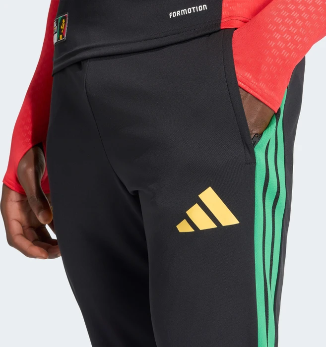 adidas Jamaika x Bob Marley Tiro Trainingshose lang schwarz (Herren)
