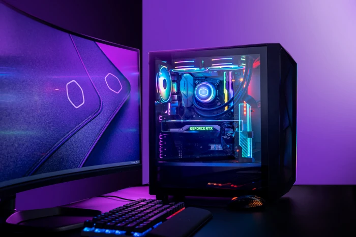Cooler Master CMP 510, schwarz, inkl. 3x Lüfter, Lüfter LED ARGB, Glasfenster