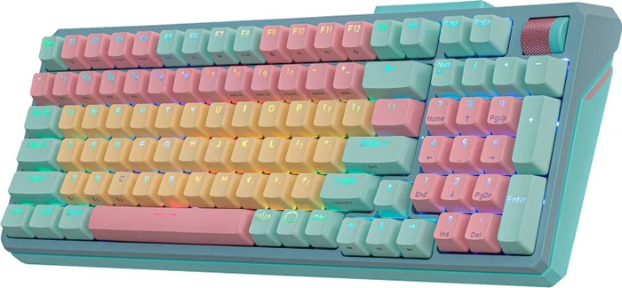 Cooler Master MK770, Macaron, LEDs RGB, hot-swap, Kailh Box V2 RED, USB/Bluetooth, DE