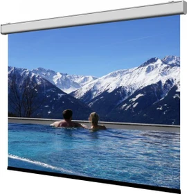 WS Spalluto WS S NewSlim Rückpro Motorleinwand 200x200cm