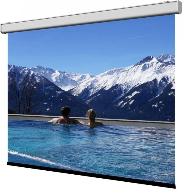 WS Spalluto WS S NewSlim Rückpro Motorleinwand 200x200cm