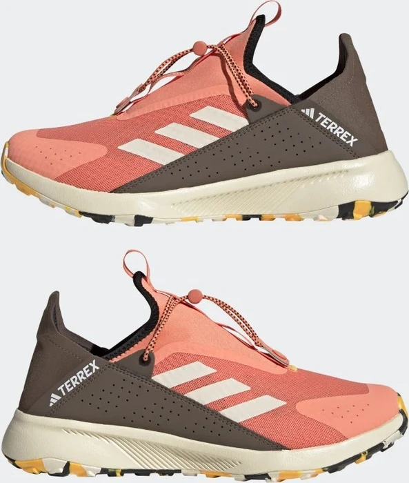 adidas Terrex Voyager 21 Slip-On Heat.RDY Travel coral fusion/wonder white/solar gold (Herren)