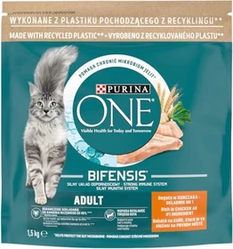 Purina One Bifensis Adult Huhn und Vollkorn-Getreide, 1.50kg