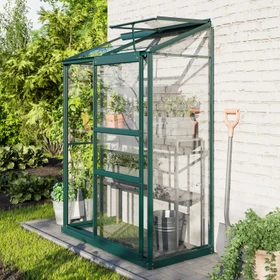 Vitavia Ida 900 ESG 3mm Anlehngewächshaus smaragd