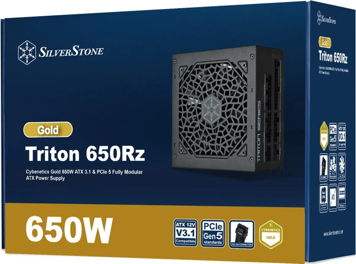 SilverStone Triton 650Rz 650W, ATX 3.1